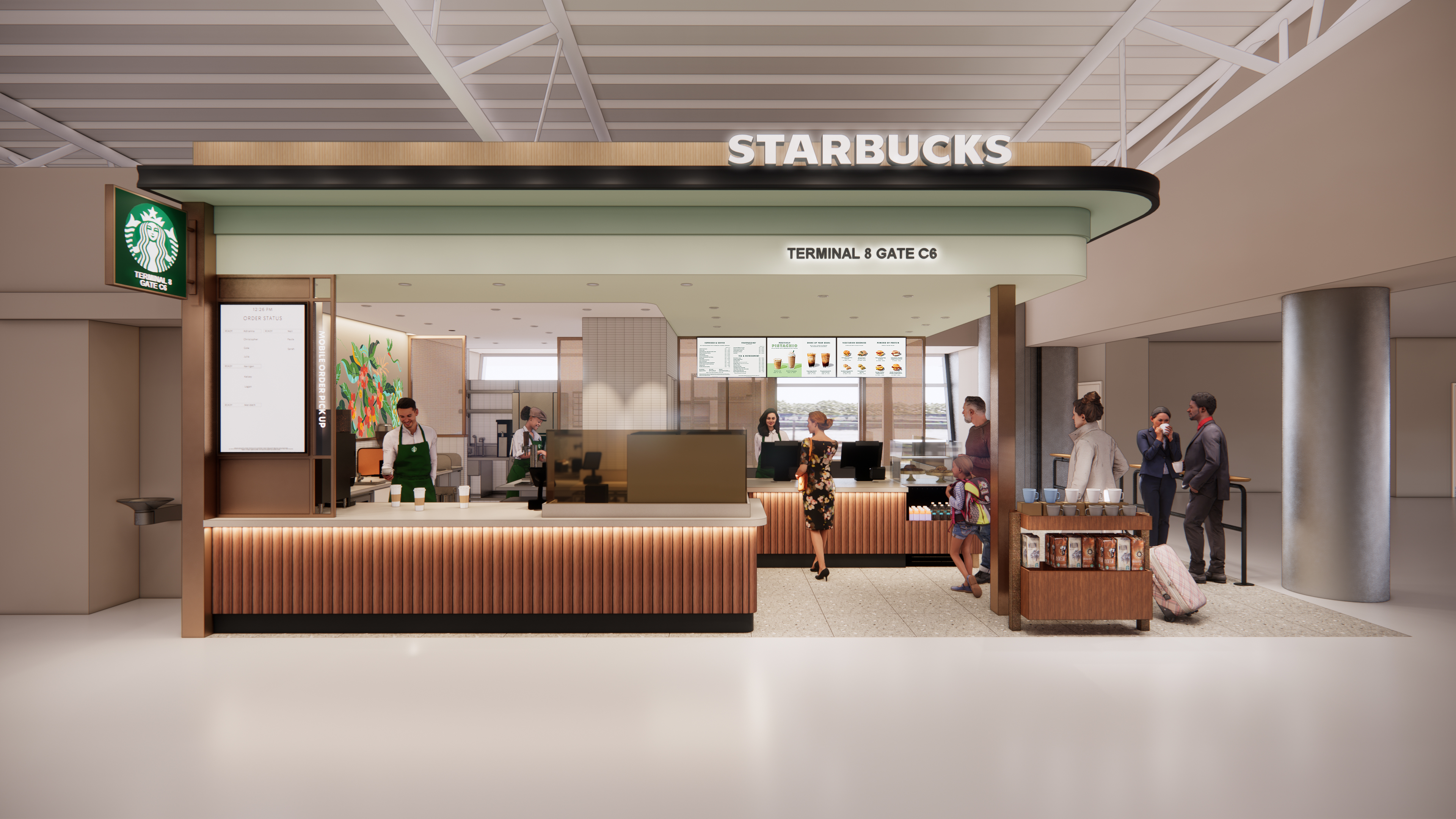 Flex Format, Starbucks Licensed Stores — image 1 of 5
